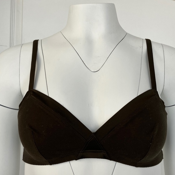ERES US34B new mocha brown super soft cotton bra - Picture 1 of 5
